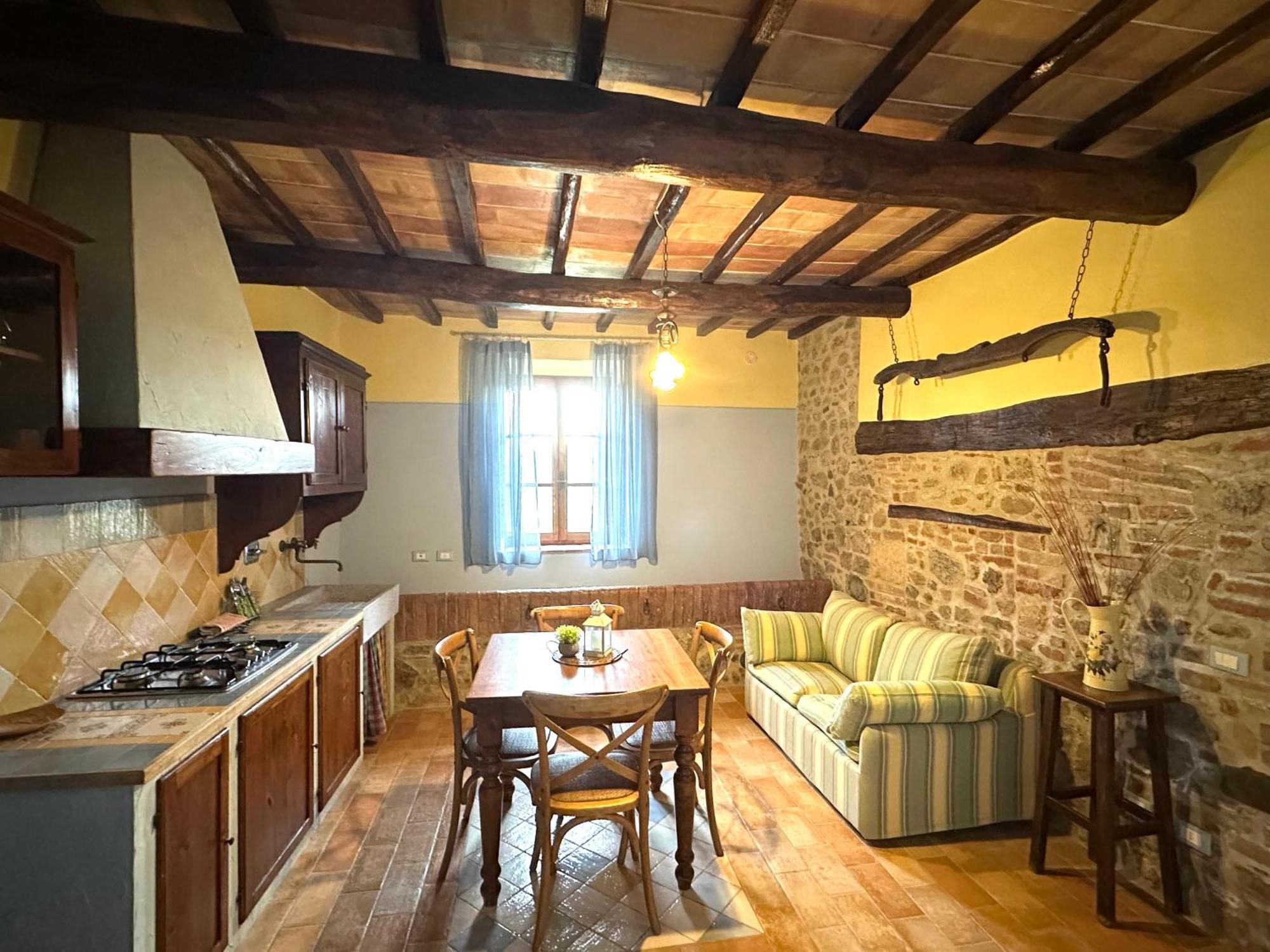 Borgo Tignano Daire Casole dʼElsa Dış mekan fotoğraf